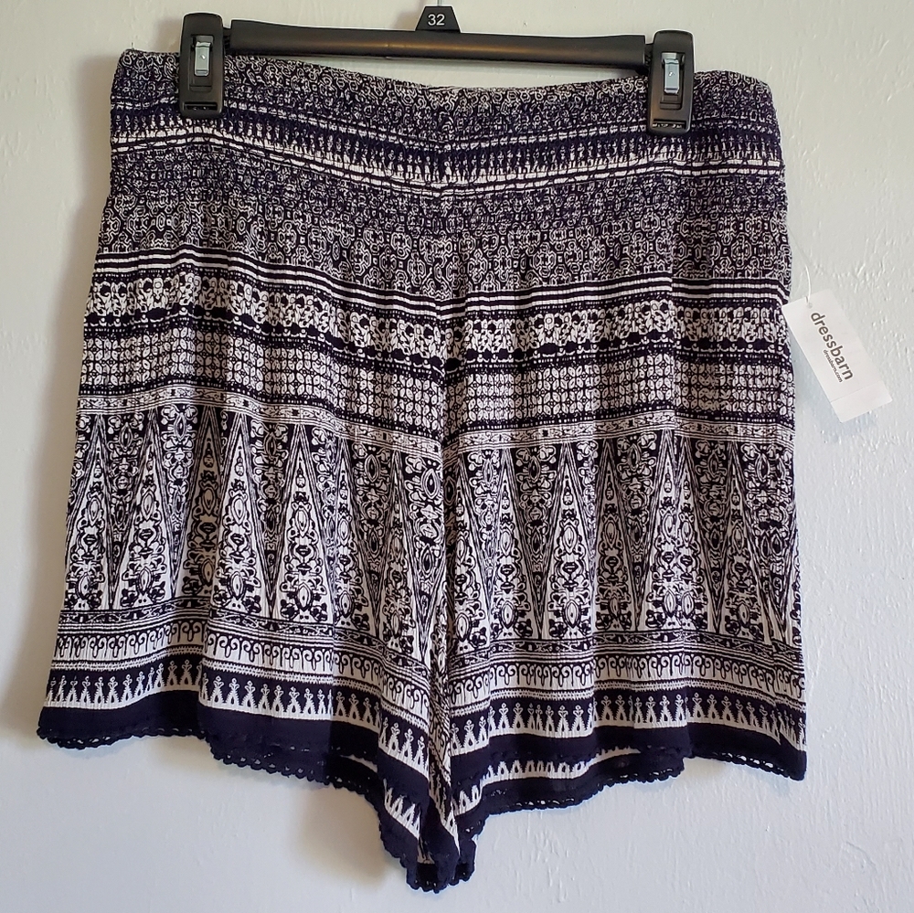 💥TRENDING💥DRESSBARN BOHO HIGHWAIST SHORTS